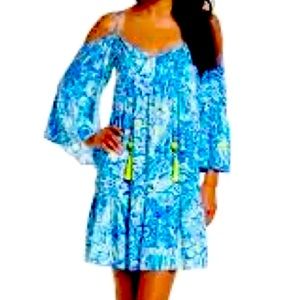 🌸Lilly Pulitzer Alanna Dress in Blue Crush • L